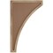 Ekena Millwork 3"W x 7 1/2"D x 12"H Extra Large Lawson Wood Vintage Decor Corbel, Weathered Brown CORWD03X07X12LWBR - alternate 3